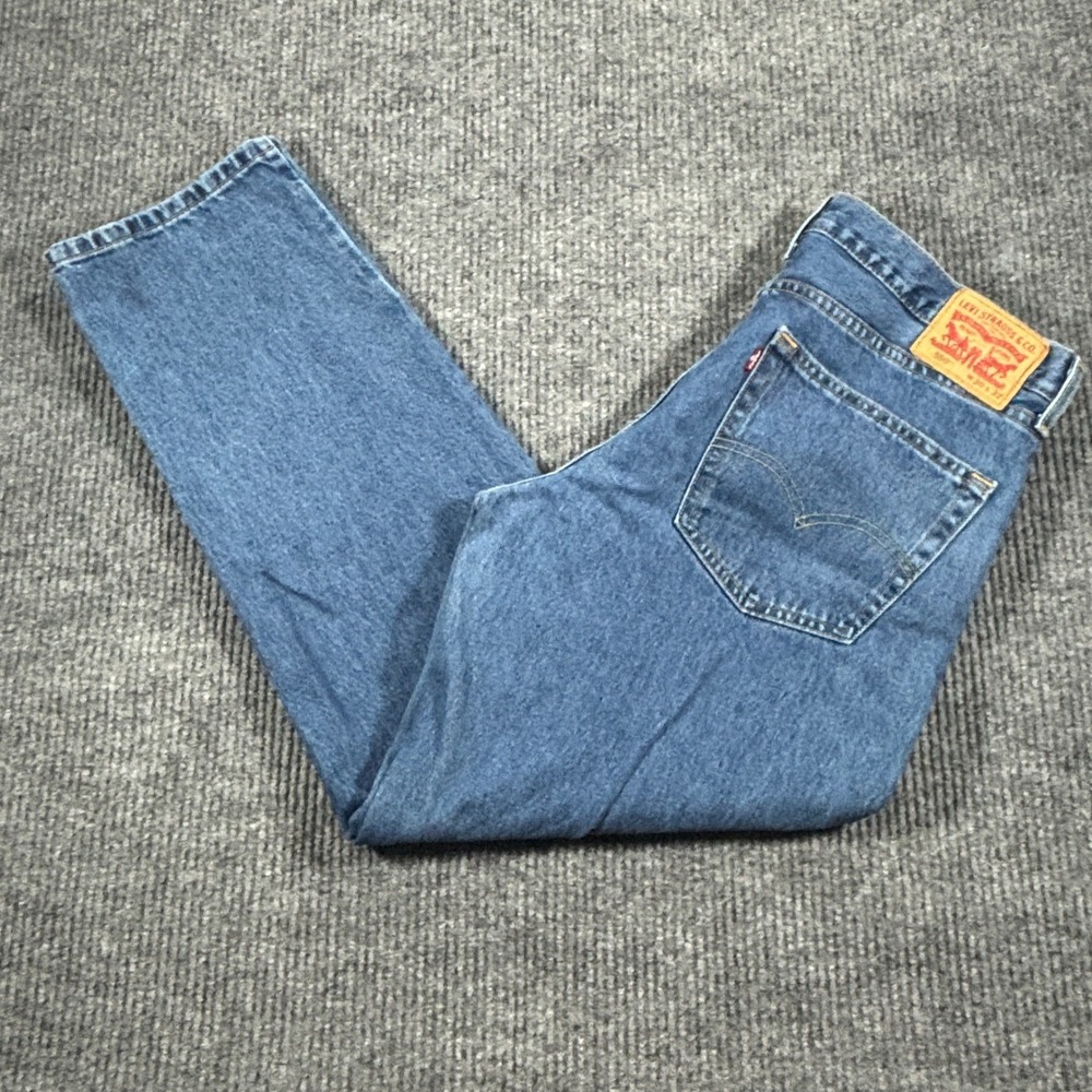 Levi's 550 Relaxed Fit Jeans Mens W36‎ L32 Blue Denim Straight Leg